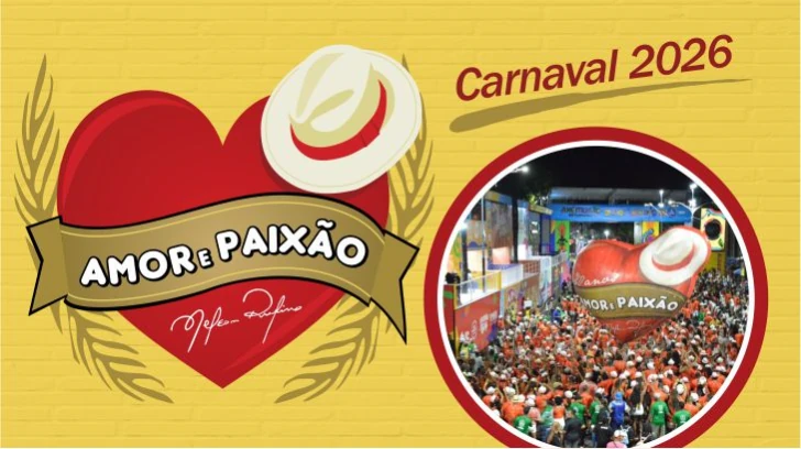 Bloco Amor e Paixão 2026